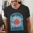 Introvert Cute Anti-Social Shy Person Inner Strength Men's V-Neck T-Shirt Introvert Cute Anti-Social Shy Person Inner Strength Men's V-Neck T-Shirt