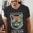 Introvert Joke For Introversion Personality Pity Party Men's V-Neck T-Shirt