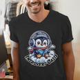 Introvert Oasis Men's V-Neck T-Shirt Introvert Oasis Men's V-Neck T-Shirt