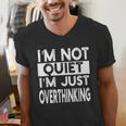 Introvert Quote Men's V-Neck T-Shirt Introvert Quote Men's V-Neck T-Shirt