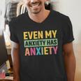 Introverts Anxiety Introvert Antisocial Sarcasm Men's V-Neck T-Shirt Introverts Anxiety Introvert Antisocial Sarcasm Men's V-Neck T-Shirt