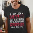 Introverts I May Look Calm But In My Head Men's V-Neck T-Shirt Introverts I May Look Calm But In My Head Men's V-Neck T-Shirt