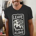 Introvert's Peaceful Solitude Graphic Leave Alone Quiet Men's V-Neck T-Shirt Introvert's Peaceful Solitude Graphic Leave Alone Quiet Men's V-Neck T-Shirt