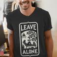 Introvert's Peaceful Solitude Graphic Leave Me Alone Quiet Men's V-Neck T-Shirt Introvert's Peaceful Solitude Graphic Leave Me Alone Quiet Men's V-Neck T-Shirt