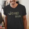 Jeep Dad Officially Licensed Men's V-Neck T-Shirt