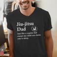 Jiu Jitsu Dad BJJ Definition Men's V-Neck T-Shirt