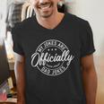 My Jokes Are Officially Dad Jokes Father's Day Men's V-Neck T-Shirt