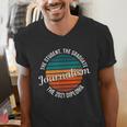 Journalism Graduation Senior Graduate Senioritis College Men's V-Neck T-Shirt