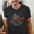 Just a Dad Who Always Came Back With The Milk Father's Day Men's V-Neck T-Shirt