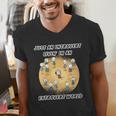 Just An Introvert Living In An Extrovert World Stickmen Men's V-Neck T-Shirt