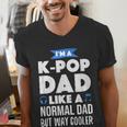 K-Pop Dad Korean Music Lover Men's V-Neck T-Shirt K-Pop Dad Korean Music Lover Men's V-Neck T-Shirt