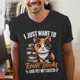 Kawaii Feline Book Reading Read Books Pet My Calico Cat Men Women Men's V-Neck T-Shirt Kawaii Feline Book Reading Read Books Pet My Calico Cat Men Women Men's V-Neck T-Shirt