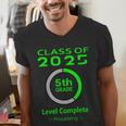 Kids Kids 5th Grade Graduation Video Game Men's V-Neck T-Shirt