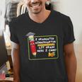 Kids Kindergarten Graduation Students Going To 1st Grade Men's V-Neck T-Shirt