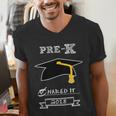 Kids Pre-K School Graduation Nailed It 2018 TShirt Boy Girl Men's V-Neck T-Shirt