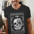 Kinda Emotional Kinda Emotionless Tarot Card Introvert Men's V-Neck T-Shirt Kinda Emotional Kinda Emotionless Tarot Card Introvert Men's V-Neck T-Shirt