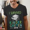 Kindergarten Graduation Graduate t Shirt 2018 Men's V-Neck T-Shirt