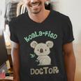 Koala Doctor Shirt Med Student Graduation Idea Men's V-Neck T-Shirt