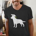Labrador Retriever Graduation Dog Graduate For Men Women Kids Men's V-Neck T-Shirt