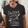 Last Day Of School 5th Grade 2018 Graduation Shirt Tee Men's V-Neck T-Shirt