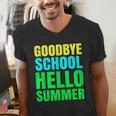 Last Day Of School Shirt Teacher Tee Graduation Men's V-Neck T-Shirt
