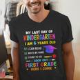Last Days Of Kindergarten Graduation 2025 Graduate Boys Girl Men's V-Neck T-Shirt