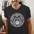 LDS Seminary Graduation Alarm Clock Mormon Shirt Men's V-Neck T-Shirt