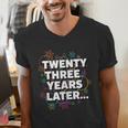 Literary Twenty Three Years Later Bookish Nostalgia Men's V-Neck T-Shirt Literary Twenty Three Years Later Bookish Nostalgia Men's V-Neck T-Shirt