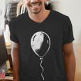 Lone Balloon Celebration Individualistic Introvert Party Men's V-Neck T-Shirt Lone Balloon Celebration Individualistic Introvert Party Men's V-Neck T-Shirt