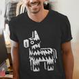 Lone Vibes Celebration Individualistic Introvert Party Men's V-Neck T-Shirt
