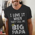 i Love It When You Call Me Big Papa Shirt Hip Hop Rap Dad Men's V-Neck T-Shirt i Love It When You Call Me Big Papa Shirt Hip Hop Rap Dad Men's V-Neck T-Shirt
