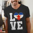 Love Yugoslavia Proud Yugoslav Nostalgia Men's V-Neck T-Shirt