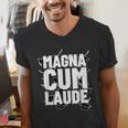 Magna Cum Laude Graduation Men's V-Neck T-Shirt