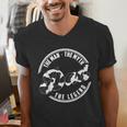 The Man The Myth The Legend Daddy Love Cows Dad Cow Print Men's V-Neck T-Shirt The Man The Myth The Legend Daddy Love Cows Dad Cow Print Men's V-Neck T-Shirt