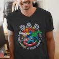 Marvel Comics Retro Classic Father's Day Avengers Hero Dad Men's V-Neck T-Shirt Marvel Comics Retro Classic Father's Day Avengers Hero Dad Men's V-Neck T-Shirt