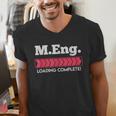 Master Of Engineering Engineer Master Graduation Men's V-Neck T-Shirt