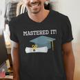 Masters Degree Graduation 2021 Social Work MPH MSW Grad Men's V-Neck T-Shirt