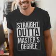 Masters Degree Graduation Mastered It MBA Graduation Men's V-Neck T-Shirt