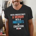 Masters In Education Degree Graduation Women MeD Men's V-Neck T-Shirt