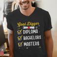 Masters Graduation Goal Digger Mastered It Men's V-Neck T-Shirt