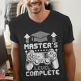 Master's Level Complete College Graduation Men's V-Neck T-Shirt