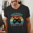Mechanic Birthday For Graduation Or Christmas Men's V-Neck T-Shirt