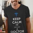 Medical Student Almost Doctor Med School Graduation Men's V-Neck T-Shirt