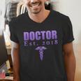 Medical Student Shirt Doctor Graduation Tshirt MD DO Degree Men's V-Neck T-Shirt