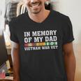 In Memory Of My Dad Vietnam Veteran Family Matching Men's V-Neck T-Shirt In Memory Of My Dad Vietnam Veteran Family Matching Men's V-Neck T-Shirt