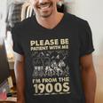 Men Women Please Be Patient With Me I'm From The 1900s Men's V-Neck T-Shirt