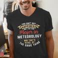 Meteorology Major Student Shirt Graduation Men's V-Neck T-Shirt