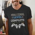 Middle School Level Complete Gaming Class Of 2022 Graduation Men's V-Neck T-Shirt