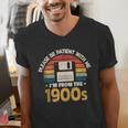 Millennials Please Be Patient With Me I'm From The 1900s Men's V-Neck T-Shirt Millennials Please Be Patient With Me I'm From The 1900s Men's V-Neck T-Shirt