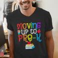Moving Up To Pre-K Teacher Student Kid Graduation T-Shirt Men's V-Neck T-Shirt